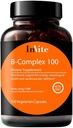 Kutsu Health B-Complex 100 - tukee mielialaa, energiaa, immuuni terveyttä ja yleistä hyvinvointia - 100 päivän tarjonta - 100 kasvissyöjän kapselit