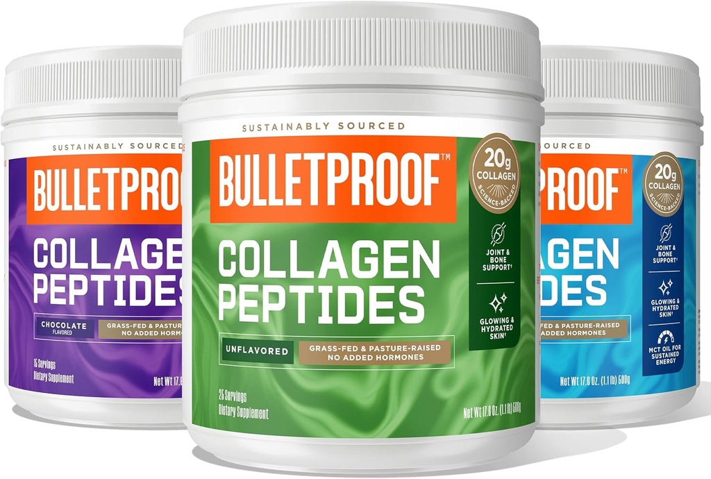 Luodinkestävä Kollageeni Peptides 18g Proteiini, 17,6 Oz...