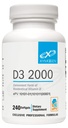 XYMOGEN D3 2000 - Biosaatavana D3 2000 IU (50 mikrog) - Korkea teho D-vitamiini täydentää tukea Immuunin terveys, luu + sydän terveys (240 Softgels)
