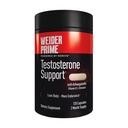 Weider Prime Testosterone Support - Mäns näring - Berikad med vitaminer och mineraler - med Ashwagandha, Chromax Chromium, Bioperine & Zink - Gluten Free - 120 kapslar