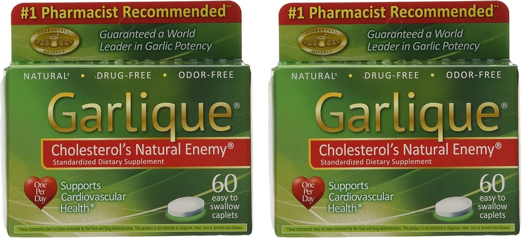 Garlique Caplets 60 tabletter (60 greve av 2)