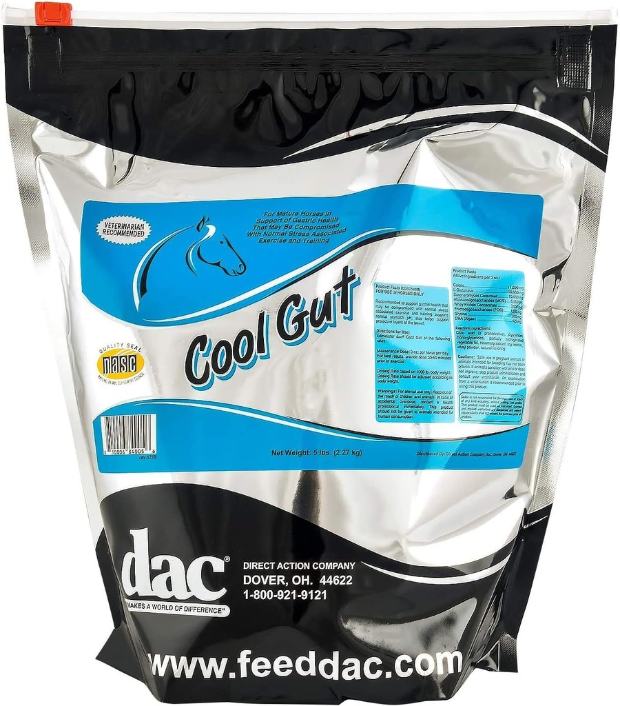 DAC Cool Gut, Ulcer hoito hevosille, 5 lb