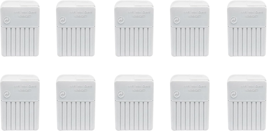 Siemens/Signia 2.0 Mini-vastaanotin Vahasuoja Suodattimet Kuulolaite Lisävarusteet Cerumen Pysäytä puhdistustyökalun korvaaminen #10966257 10-Pack/80 Suodattimet (Sony C10 & E10 Yhteensopiva)
