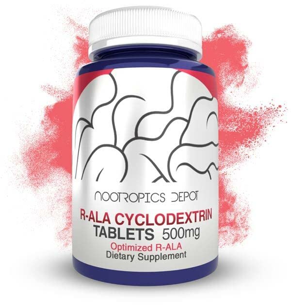 Nootropics Depot R-ALA Syklodekstriini Complex Tabletit ... 500 mg...