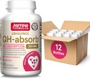 Jarow Formula QH- absorb, 200 mg, Ubikinoli ravintolisä terveiden sydän- ja verisuonitoimintojen, 60 Softgels, 60 päivän tarjonta(PAKKI 12)