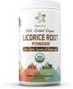 Organic Aura Licorice juurijauhe 16Oz -1Lb. Luonnollinen digestiivinen ja immuuni tuki. Parantaa yleistä terveyttä. 100% Natural ja raaka Superfood täydentää. Ei GMO:ta. Gluteeniton.