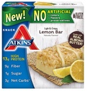 Atkins Snack Light Crispy Lemon Bar, 5 pikku baaria (pakkaus 2)
