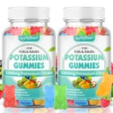 Softbear Potassium Citrate Gummies, High Potency Potassium Citrate 1000mg stöder Leg Cramps & Muscle Health Potassium Gummies för vuxna och barn blandade frukt smak 120 greve