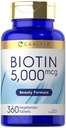 Carlyle Biotin 5000 mcg ... 360 Kasvisruokaa...