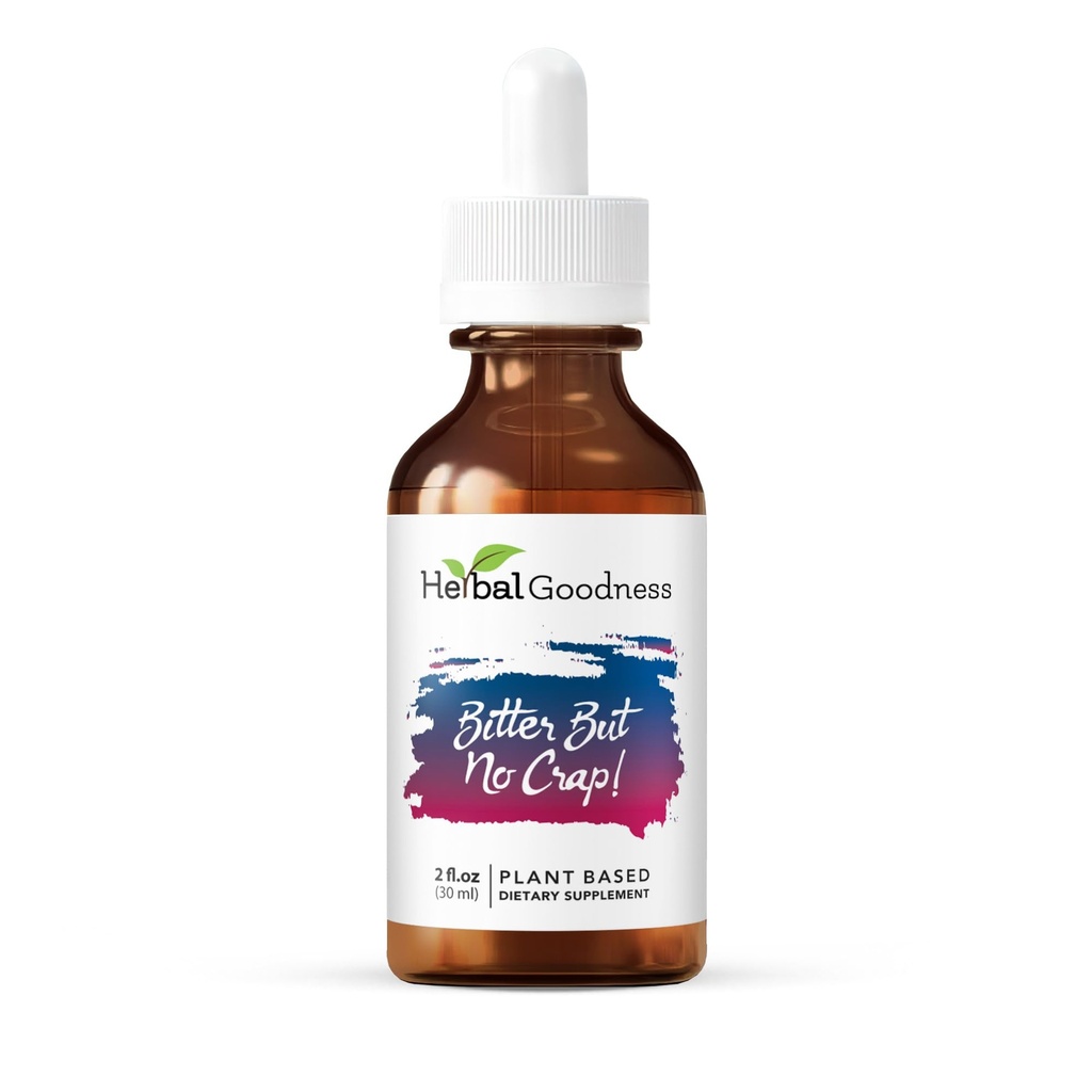 Herbal Goodness Bitter Mutta ei Crap Liquid Supplement Body Cleanse, Energy Support and Health Boost 