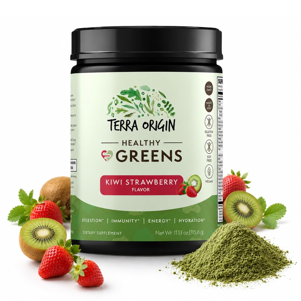 TERRA ALKUPERÄISKASVIT Terveet vihreät jauhe Blend ...
