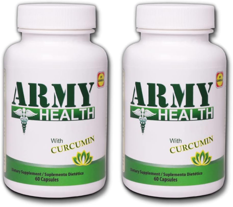 100% naturlig gurkmeja Curcumin 60 kapslar - Ginger, Boswellia Serrata - Smärta Support Discomfort - Neck Pain och BackAche - Joint and Muscle Support Pack på 2-120 Caps