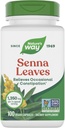 Naturens Way Senna Leaves, Relieves Occasional Constipation*, 1,350 mg per 3-Capsule Serving, Non-GMO Project Verified, 100 Capsules (Packaging May Vary)