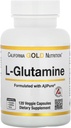 Kalifornia Gold Nutrition L-glutamiini, AjiPure, 120 kasviskapselia (500 mg per kapseli)