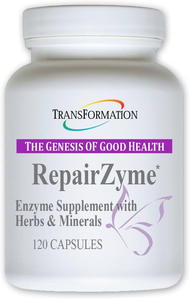MUUTOKSET HYVÄN TERVEYDEN GENESISIN MUUTOKSETZyme High-Potency Diveral Enzyme Blend Natural Supplement with yrttiuutetta & Essential Minerals for Gut, Digestion & General Wellness, 120 Kapseli