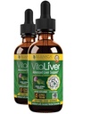 VitaLiver - Liver Health Supplement - Tuki Maksa Cleanse & Detox - Nesteen toimitus Imeytyminen - Maito Thistle, Artisokka, Chanca Piedra, Voikukka & More!