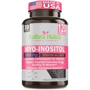 Kaibro Nutra Myo-Inositol Supplement, Myo-Inositol & D-Chiro Inositol 40:1 Ratio, Hormonitasapaino & munasarja tuki naisille B8, 2050mg, Vegan, ei-GMO-kapselit 120 Count