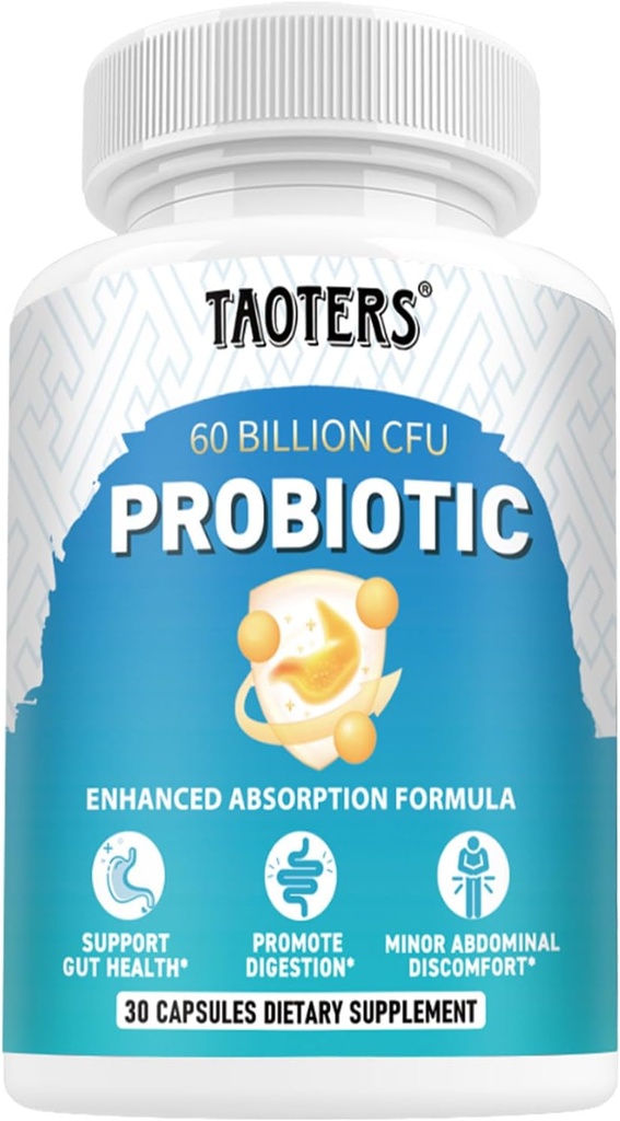 Probiootit Dgestive Health, 60 miljardia PMY - 10 kantat ... Prebiootit ja probiootit - Immuuni & Gut Health for Women & Men