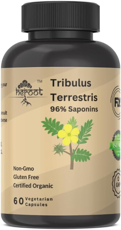 Tribulus Terrestris Supplement for Men & Women Supplement Booster for Energy, Vitality, Stamina & Performance (Pack of 60 Kapseli)