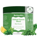 Bättre Alt Greens Powder, Detox & Debloat med 15 Super Greens Blend av Spirulina, Moringa Powder, Wheatgrass, Pre & Probiotika, Packad med antioxidanter, Mint Flavor, No Maltodextrin, 30 Servings