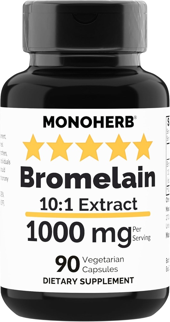 MONOHERB bromaiiniuute 1000 mg - 90 kasviskapselia
