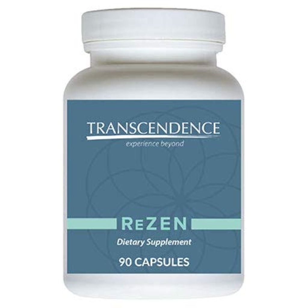 TRANSFORMATION THE GENESIS OF GOOD HEALTH ReZEN Enzyme Blend Supplement, Natural Transcendence Formel med vitamin B6 Stödjer ett hälsosamt nervsystem, 90 kapslar