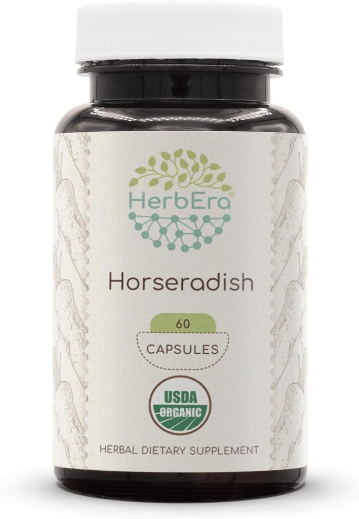 HerbEra Piparjuuri USDA Organic 60 kapselia 