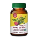 MegaFood Blood Builder Iron Supplement for Women & Men - nostaa rautatasoja ilman sivuvaikutuksia - Taistelee väsymys - B12-vitamiini, Foolihappo ja C-vitamiini - Vegaani - 72 Mini tabletit (36 tarjoilua)