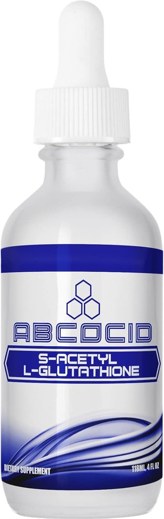 S-asetyyli L-glutationi 95 mg, 4 Oz Liquid, 240 Servings, Made in USA, Quick Absorptio, Quality Potent Ingredients, Ei-GMO, GMP Certified, Julmia tuotteita
