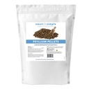 Smart & Simple Psyllium Pellets för hästar | Psyllium Husk Fiber Supplement för Equine Digestive Wellness Support | Apple-Banana Flavored | 8 Månatliga Purges | 17,5 lb Bag
