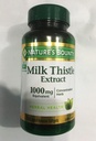 Nature's Bounty Milk Thistle 1000mg, Herbal Health Supplement, Daily Supplement, Gluteeniton, Rapid Release Softgels, 50 Ct