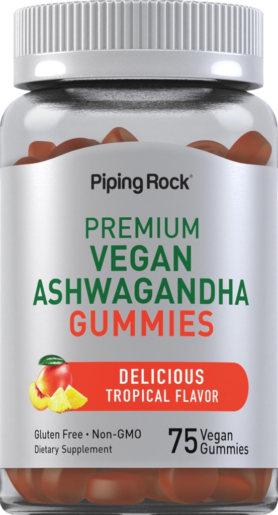 Piping Rock Ashwagandha Gummies Supplement 