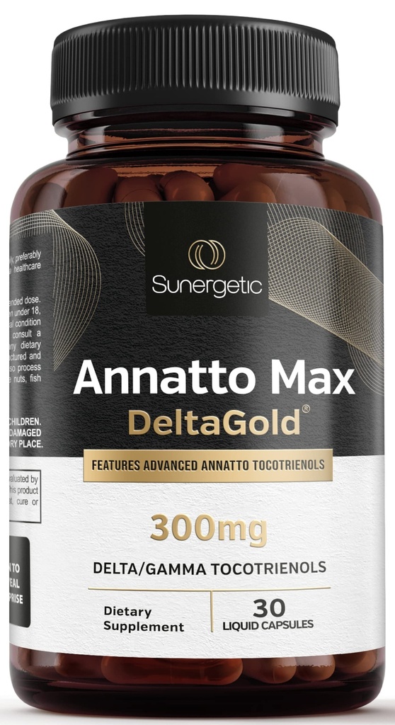 Sunergetic Premium Annatto Tocotrienol Supplement 