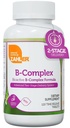 Zahler B-Complex Vitamins för kvinnor och män - Vitamin B Complex - B Vitamins Complex med B1 B2 B3 B5 B6 B9 B12 - Avancerat 2-stegsleveranssystem - Gluten Free Kosher Non-GMO VIT B (120 tabletter)