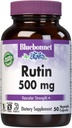 Bluebonnet Nutrition Rutin 500 mg (Sophora Japonica) Antioksidantti Bioflavonoidi Verisuonitukos* Vegaani, gluteeniton, soijaton - kasvipohjainen ruosteen täydennysosa - 50 kasvikapselia
