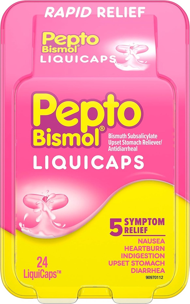 Pepto ripuli Ripuli Ripulilääkkeet Likvicapit - 24 t