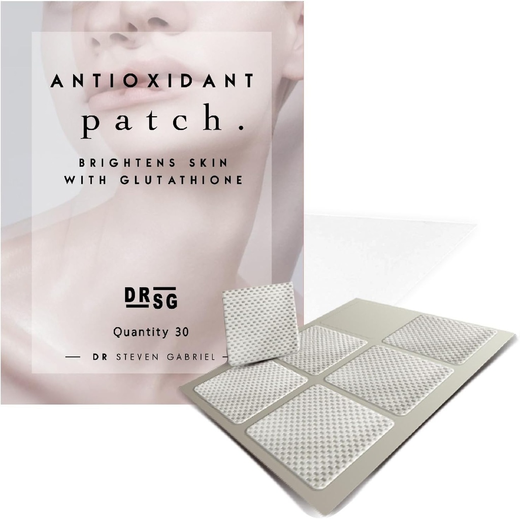 Tohtori Steven Gabriel ... Glutatione Antioksidantti Patch... Brightens Skin...