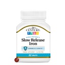 21st Century Slow Release Iron Tablets, 60 Luku (pakkaus 3)