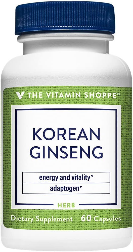 Korean ginseng Koko juuri - tukee energiaa ja elinvoimaa - 648 MG (60 kapselia)