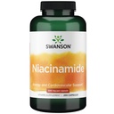 Swanson Niacinamidi Hiilihydraatti Metabolia Yhteinen terveystuki 500 Milligrammaa 250 kapselia