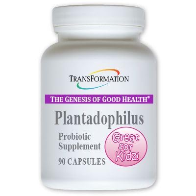 Transformation The Genesis of Good Health Enzymes Plantadophilus Natural Plant-Based Probiotics Supplement, Practitioner Suositeltava, ei-GMO, Dgestive Health, Immuunituki, Gut Balance, 90