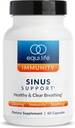 Equilife Sinus Support Supplement med Berberine, NAC, Licorice Root och Antioxidant Rich Herbal Blend, Plant Based Formel för säsongsbalans, Gluten Free, Soy & Dairy Free, 20 portioner