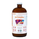 LIQUIDHEALTH 32 Oz Vitamin B Complex Liquid Multivitamin for Women & Men, Super B Complex, Mega B Vitamins Energy Supplement with B1, B2, B3, B5, B6, Methyl B12 Liquid, Folate & Biotin - Made in USA