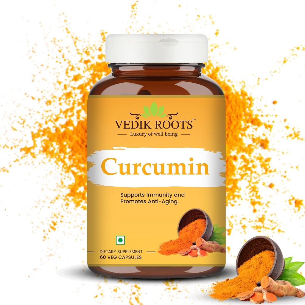 Curcumin-kapselit - antioksidanttien ominaisuudet