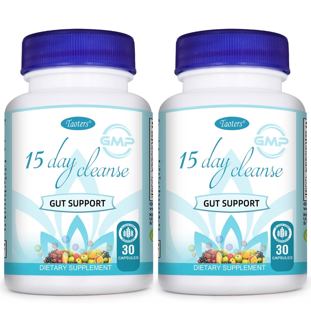 15 Day Cleanse Gut Support 2 Pack 