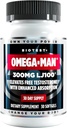 Biotest Omega-Man - 300 mg High-Absorption LJ100 Longjack (Eurycoma longifolia) - 30 Softgels
