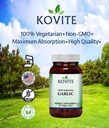 Valkosipuli 500 mg 100% kasvissyöjä - 90 kasviskapselia