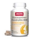 Jarow Formulas® Glukosamiini + kondroitin + MSM-kapselit, C-vitamiinin ja Mangaanin yhteinen tukilisä, 30 kapselia, 120 päivän toimitus