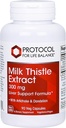 Protocol Milk Thistle Extract 300 mg - terveitä maksan tuki* - Artisokka Leaf & Voikukka juuri - Vegan & Kosher - 90 Veg kapselit