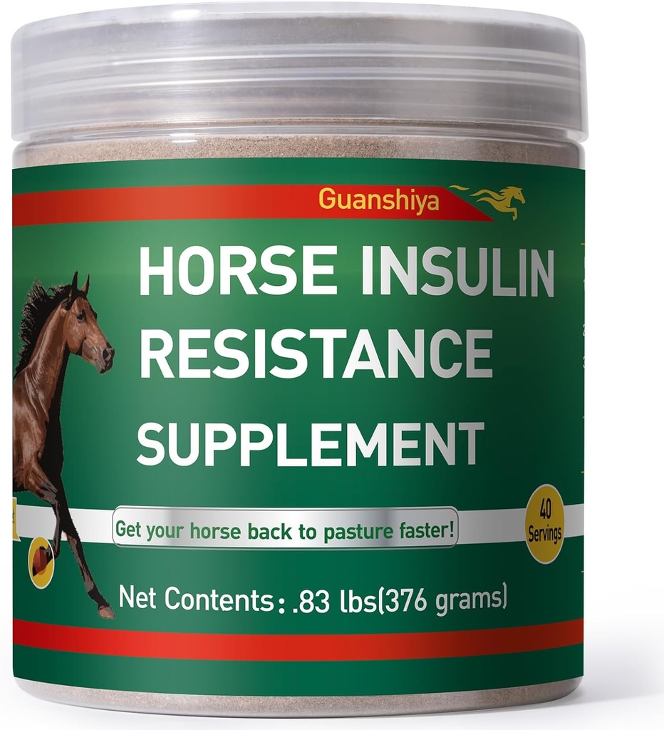 Hevosten insuliiniresistenssin lisäaine - Hevosen laminiitti Hoitoluonnollinen laminiitti Herbal Powder for Sore Feet & Chronic Laminitis, 0, 83 lb (40 päivän toimitus)